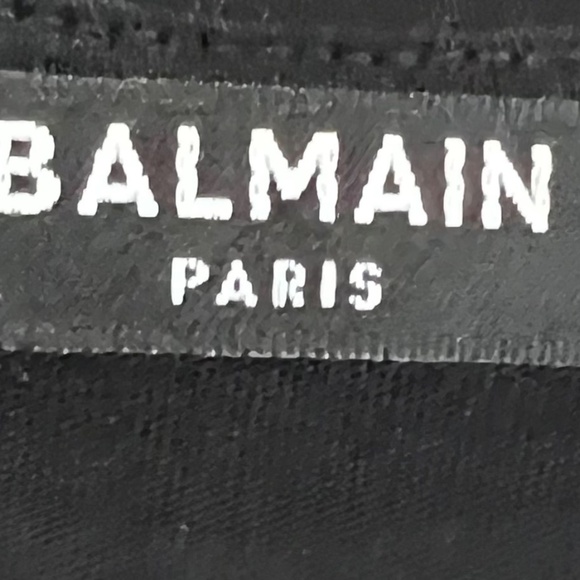 Authentic Balmain crop t shirt (worn once) - Picture 3 of 4